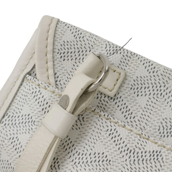 GOYARD Saint Louis Shoulder Bag Tote white gray pouch - Picture 8 of 9